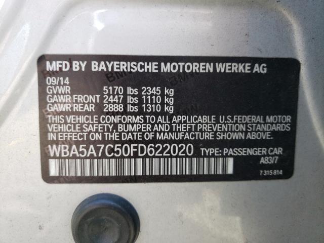 Photo 9 VIN: WBA5A7C50FD622020 - BMW 528 XI 