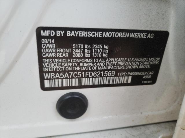 Photo 9 VIN: WBA5A7C51FD621569 - BMW 528 XI 