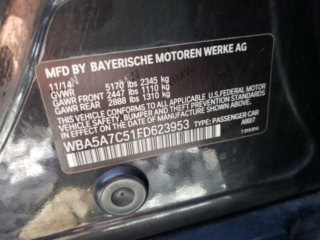 Photo 9 VIN: WBA5A7C51FD623953 - BMW 528 XI 