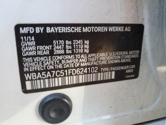 Photo 11 VIN: WBA5A7C51FD624102 - BMW 528 XI 