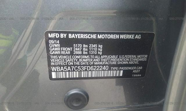 Photo 8 VIN: WBA5A7C53FD622240 - BMW 528I 