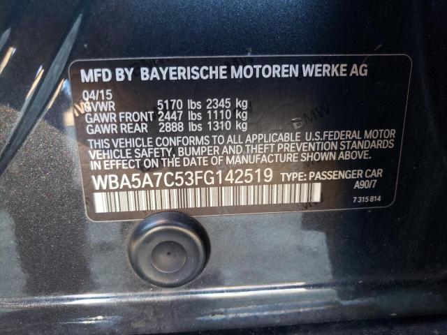 Photo 12 VIN: WBA5A7C53FG142519 - BMW 528 XI 