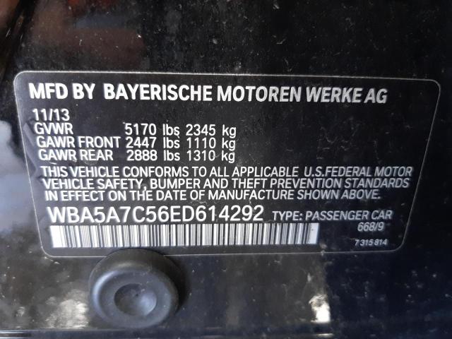 Photo 9 VIN: WBA5A7C56ED614292 - BMW 528 XI 