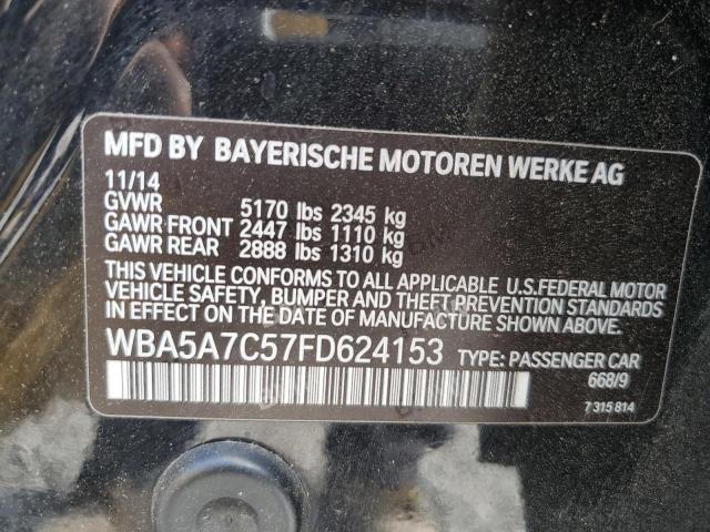 Photo 11 VIN: WBA5A7C57FD624153 - BMW 5 SERIES 