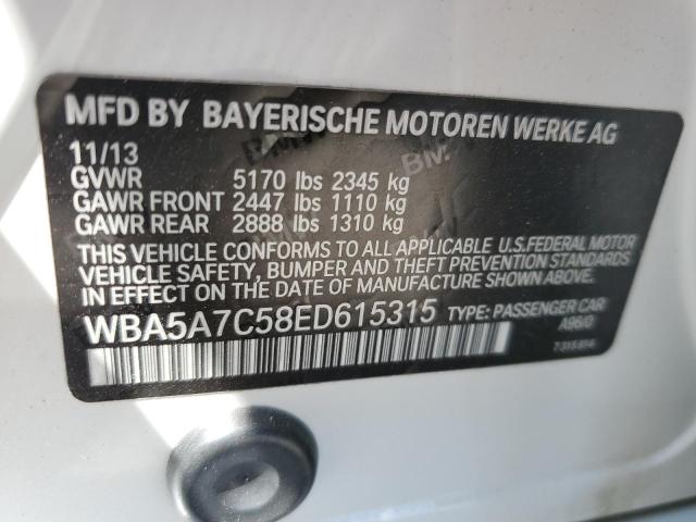 Photo 11 VIN: WBA5A7C58ED615315 - BMW 528 XI 