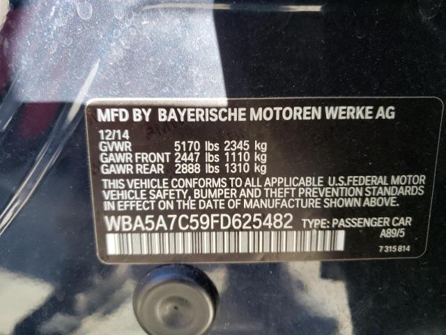 Photo 11 VIN: WBA5A7C59FD625482 - BMW 5 SERIES 