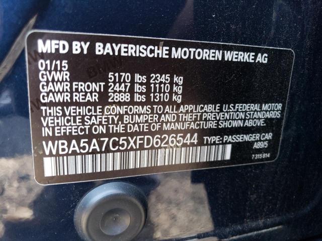 Photo 11 VIN: WBA5A7C5XFD626544 - BMW 528 XI 