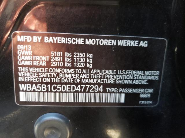 Photo 9 VIN: WBA5B1C50ED477294 - BMW 535 I 