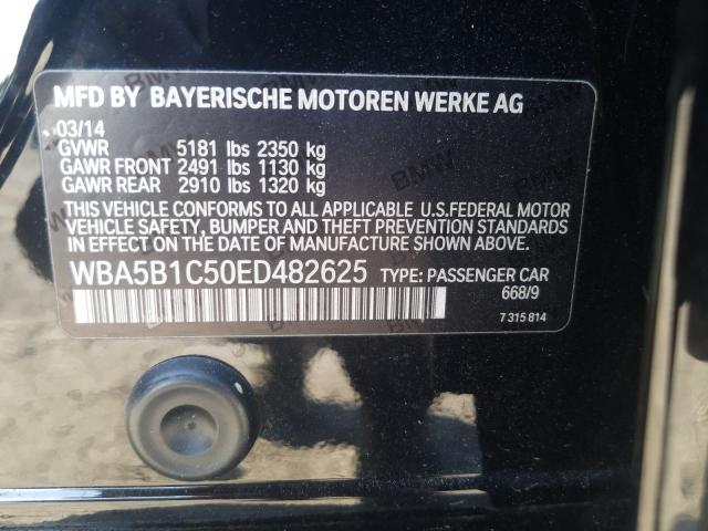 Photo 9 VIN: WBA5B1C50ED482625 - BMW 535 I 