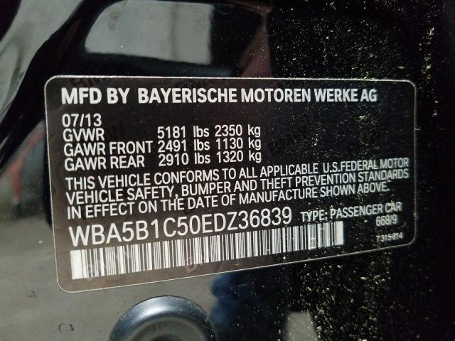 Photo 9 VIN: WBA5B1C50EDZ36839 - BMW 535 I 