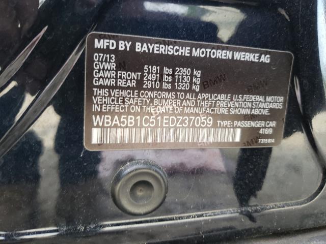 Photo 9 VIN: WBA5B1C51EDZ37059 - BMW 535 I 