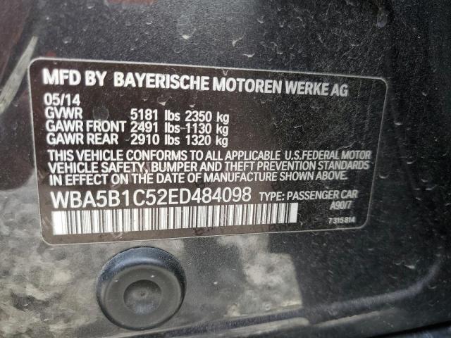 Photo 11 VIN: WBA5B1C52ED484098 - BMW 5 SERIES 