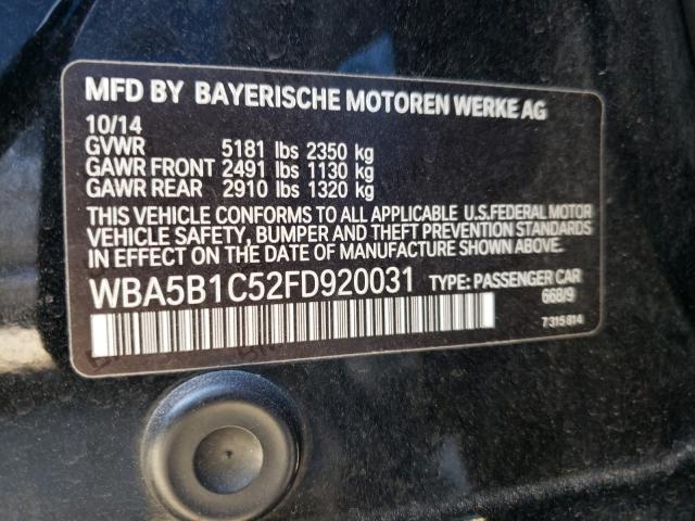 Photo 9 VIN: WBA5B1C52FD920031 - BMW 535 I 