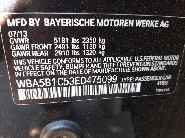 Photo 9 VIN: WBA5B1C53ED475099 - BMW 535 I 