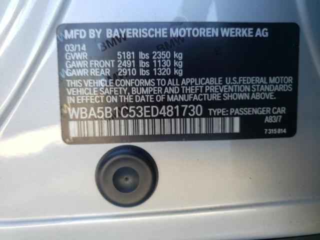 Photo 9 VIN: WBA5B1C53ED481730 - BMW 535 I 