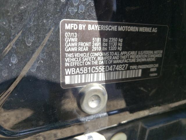 Photo 9 VIN: WBA5B1C55ED474827 - BMW 535 I 