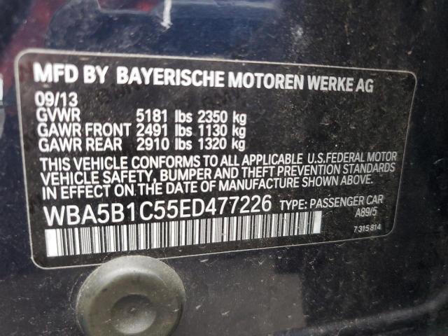 Photo 11 VIN: WBA5B1C55ED477226 - BMW 5 SERIES 