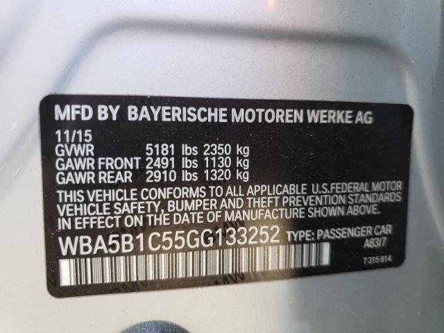 Photo 9 VIN: WBA5B1C55GG133252 - BMW 535 I 