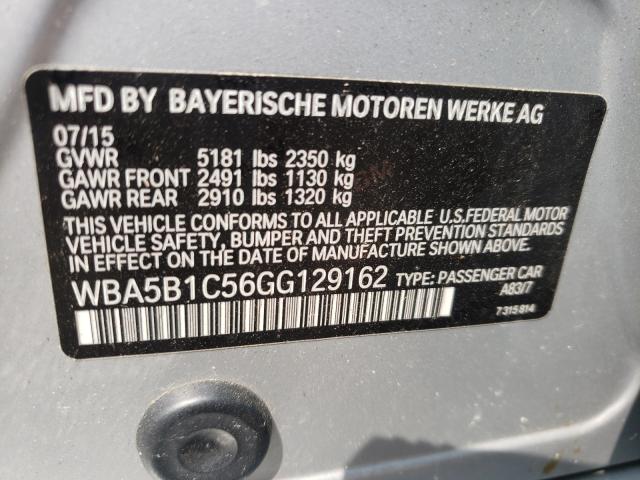 Photo 9 VIN: WBA5B1C56GG129162 - BMW 535 I 