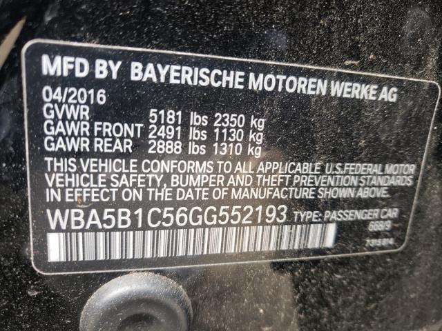 Photo 9 VIN: WBA5B1C56GG552193 - BMW 535 I 