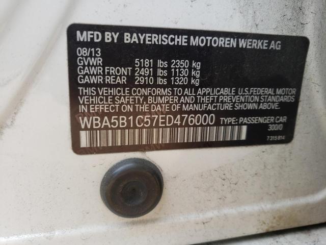 Photo 11 VIN: WBA5B1C57ED476000 - BMW 535 I 