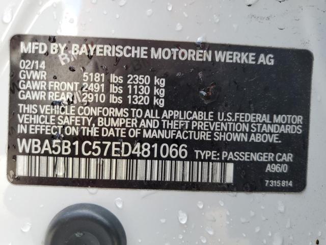 Photo 11 VIN: WBA5B1C57ED481066 - BMW 535 I 