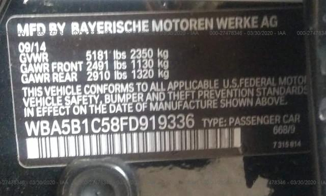 Photo 8 VIN: WBA5B1C58FD919336 - BMW 135 