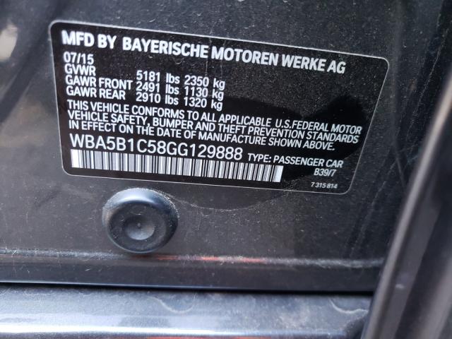 Photo 9 VIN: WBA5B1C58GG129888 - BMW 535 I 