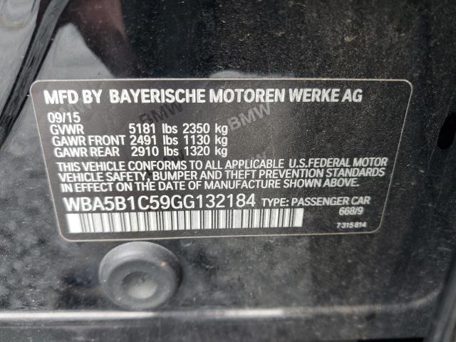 Photo 11 VIN: WBA5B1C59GG132184 - BMW 535 I 