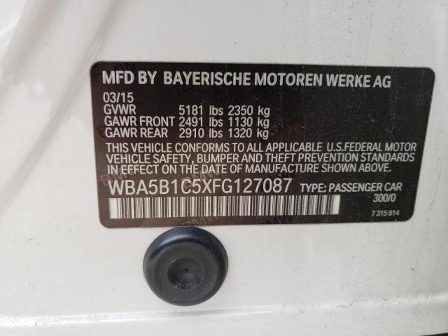 Photo 9 VIN: WBA5B1C5XFG127087 - BMW 535 I 