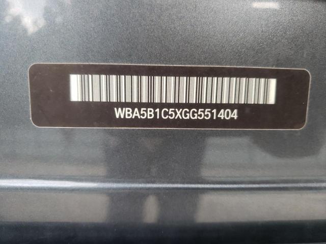 Photo 9 VIN: WBA5B1C5XGG551404 - BMW 535 I 