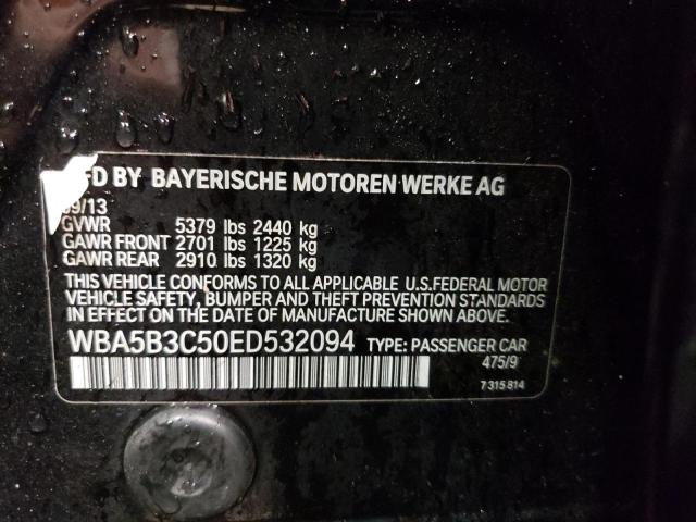 Photo 11 VIN: WBA5B3C50ED532094 - BMW 5 SERIES 