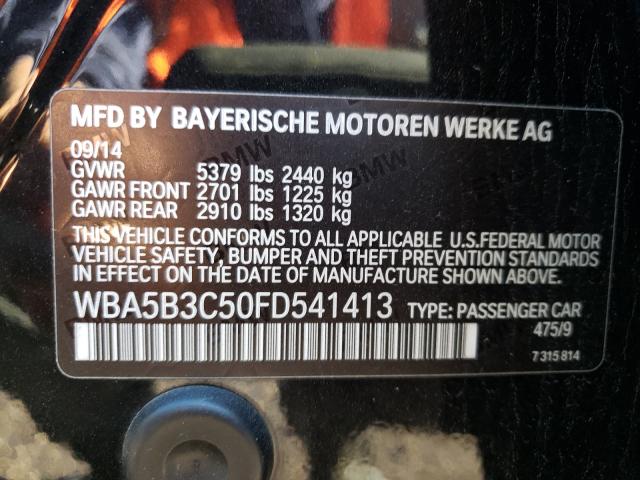 Photo 9 VIN: WBA5B3C50FD541413 - BMW 535 XI 