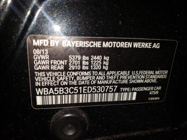 Photo 9 VIN: WBA5B3C51ED530757 - BMW 535 XI 