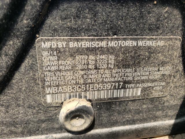 Photo 9 VIN: WBA5B3C51ED539717 - BMW 535 XI 