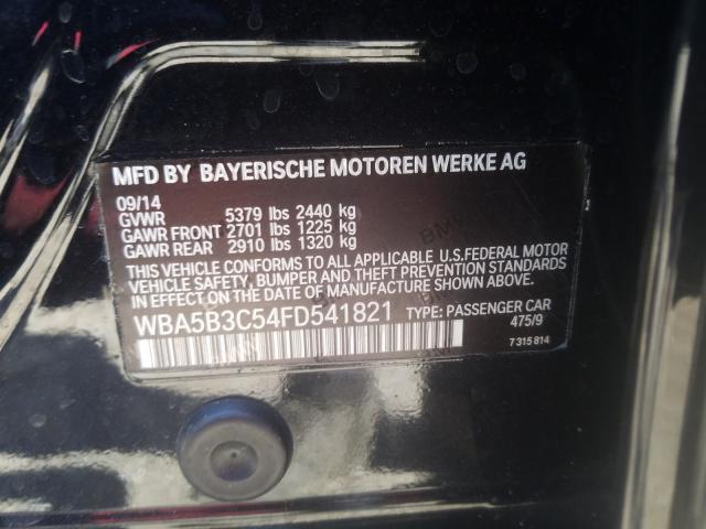 Photo 9 VIN: WBA5B3C54FD541821 - BMW 535XI 