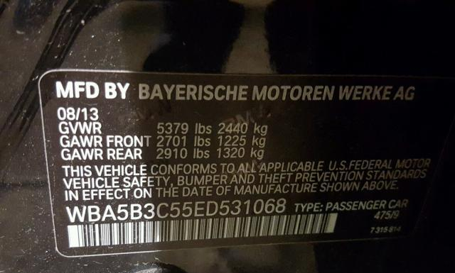 Photo 9 VIN: WBA5B3C55ED531068 - BMW 535 