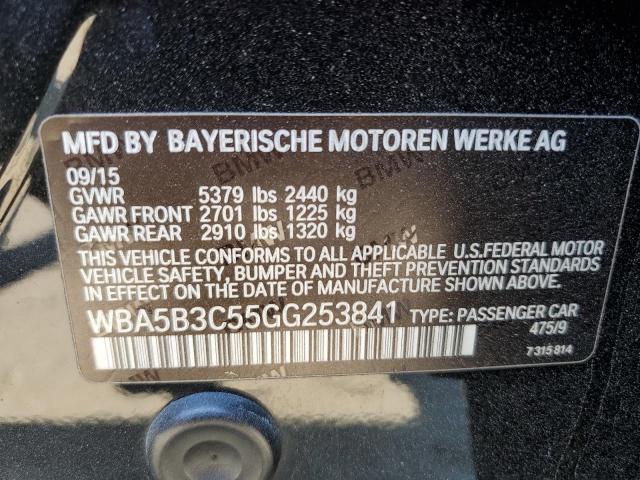 Photo 11 VIN: WBA5B3C55GG253841 - BMW 5 SERIES 