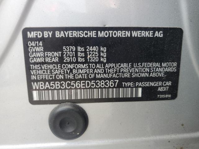 Photo 11 VIN: WBA5B3C56ED538367 - BMW 535 XI 