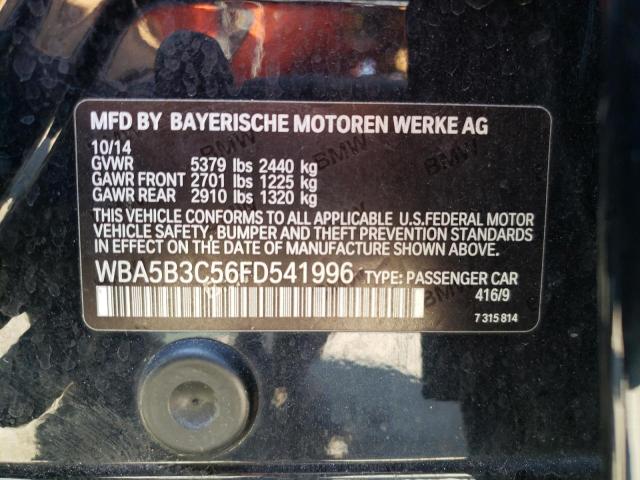 Photo 9 VIN: WBA5B3C56FD541996 - BMW 535 XI 