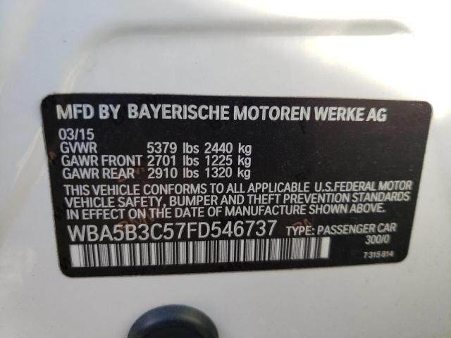 Photo 9 VIN: WBA5B3C57FD546737 - BMW 535 XI 