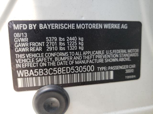 Photo 9 VIN: WBA5B3C58ED530500 - BMW 535 XI 