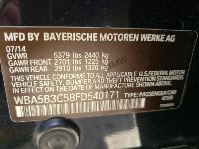 Photo 9 VIN: WBA5B3C58FD540171 - BMW 535 XI 