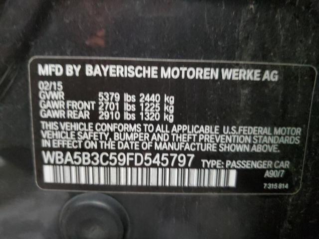 Photo 11 VIN: WBA5B3C59FD545797 - BMW 5 SERIES 