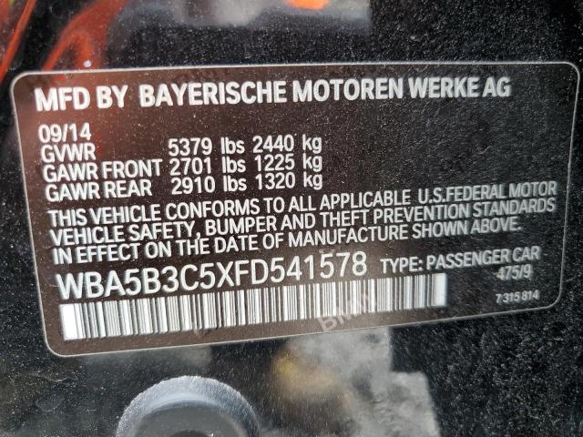 Photo 11 VIN: WBA5B3C5XFD541578 - BMW 5 SERIES 