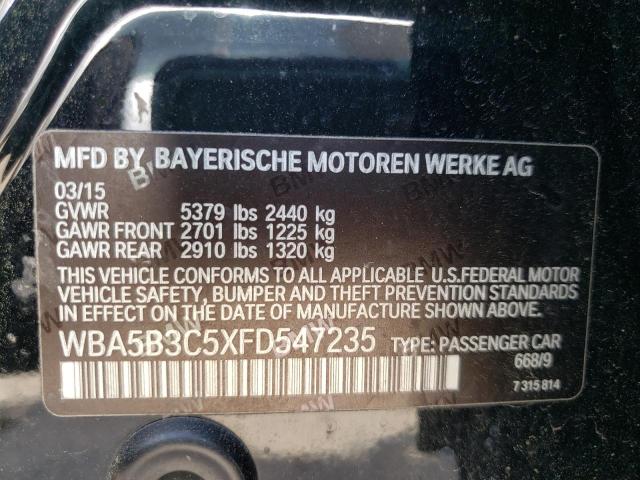 Photo 9 VIN: WBA5B3C5XFD547235 - BMW 535 XI 