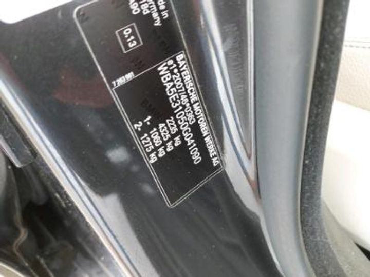 Photo 12 VIN: WBA5E31050G041090 - BMW 5 DIESEL - 2013 