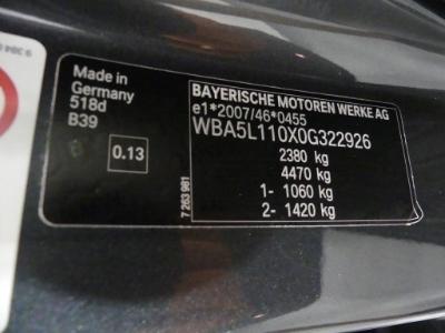 Photo 12 VIN: WBA5L110X0G322926 - BMW 5 TOURING DIESEL - 2013 