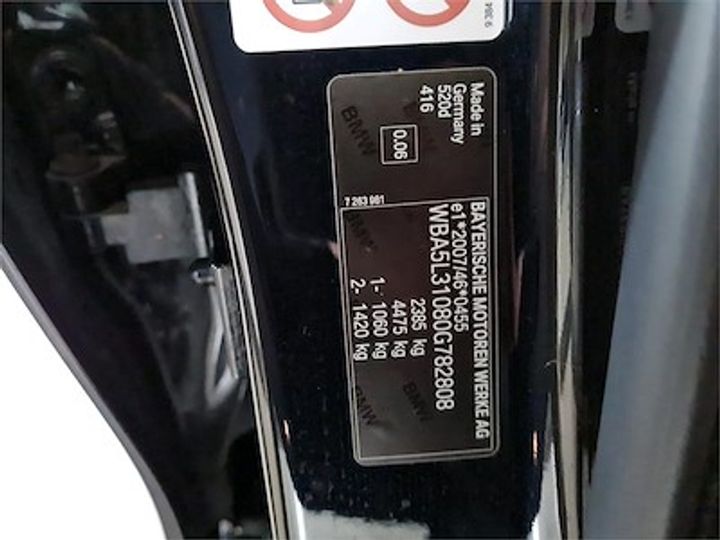 Photo 11 VIN: WBA5L31080G782808 - BMW 5 TOURING DIESEL - 2013 