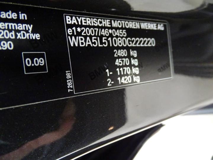 Photo 6 VIN: WBA5L51080G222220 - BMW 5 TOURING 